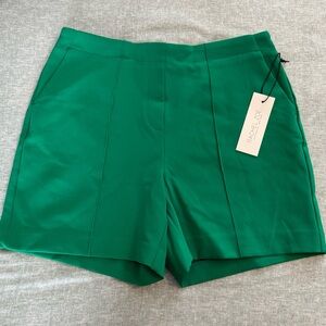 Rachel Zoe High Waist Green Shorts